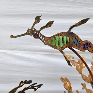 Alternative view of Weedy sea dragon sculpture