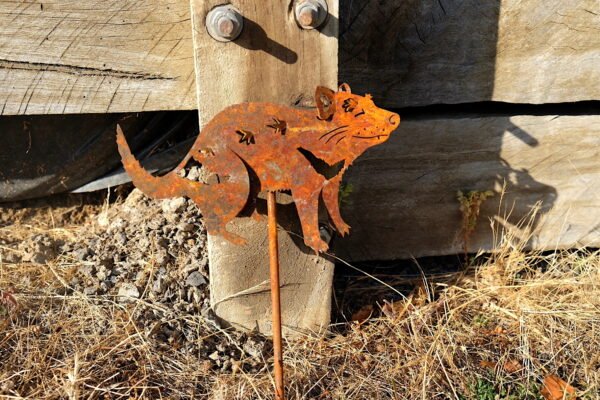 Tasmanian devil plant stake