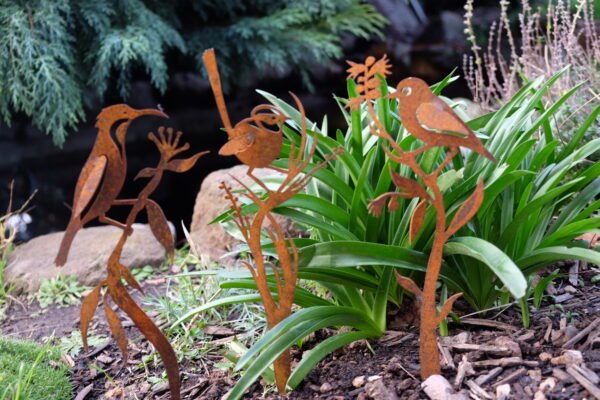 Fairy wren plant stake - Image 7