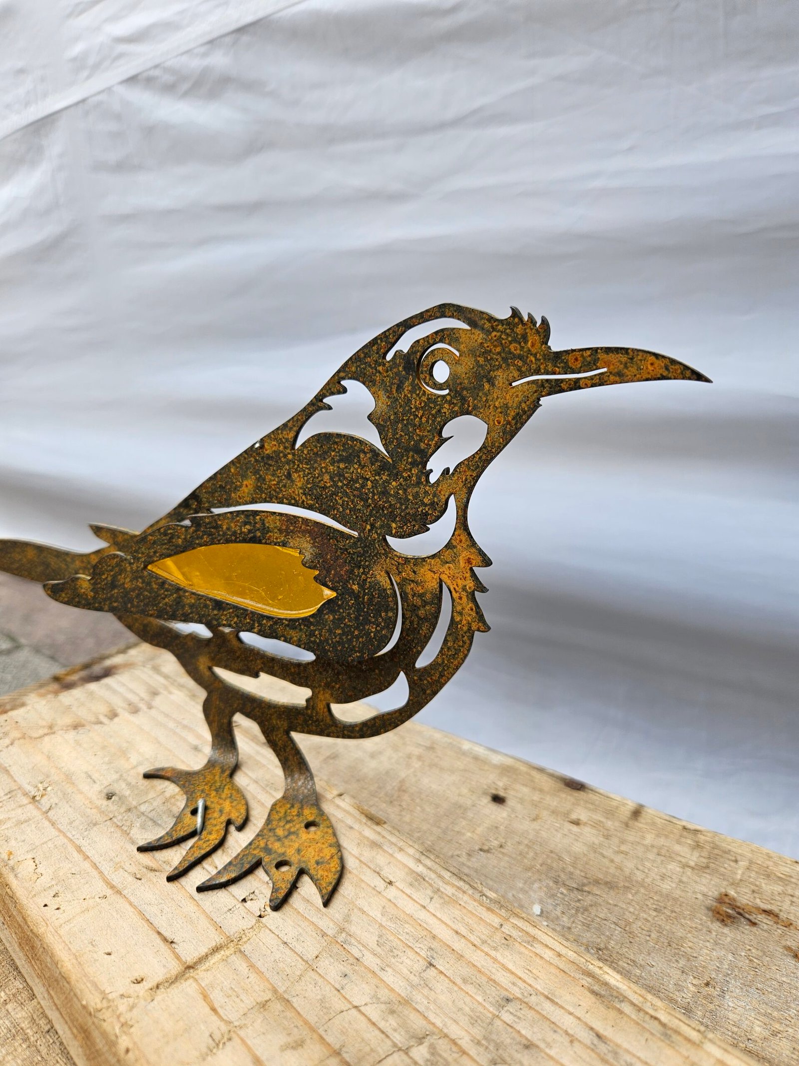 New Holland honeyeater (with stained glass) - Image 3